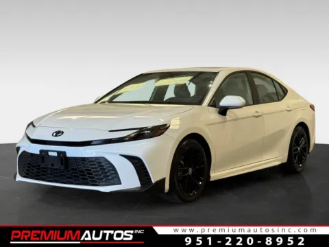 White 2025 Toyota Camry SE for sale in Norco, CA