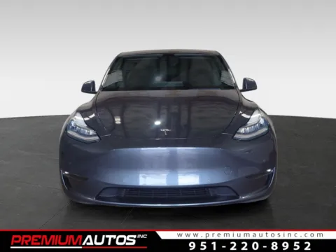 Gray 2021 Tesla Model Y Long Range for sale in Norco, CA