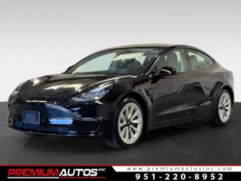 Black 2022 Tesla Model 3 for sale in Norco, CA