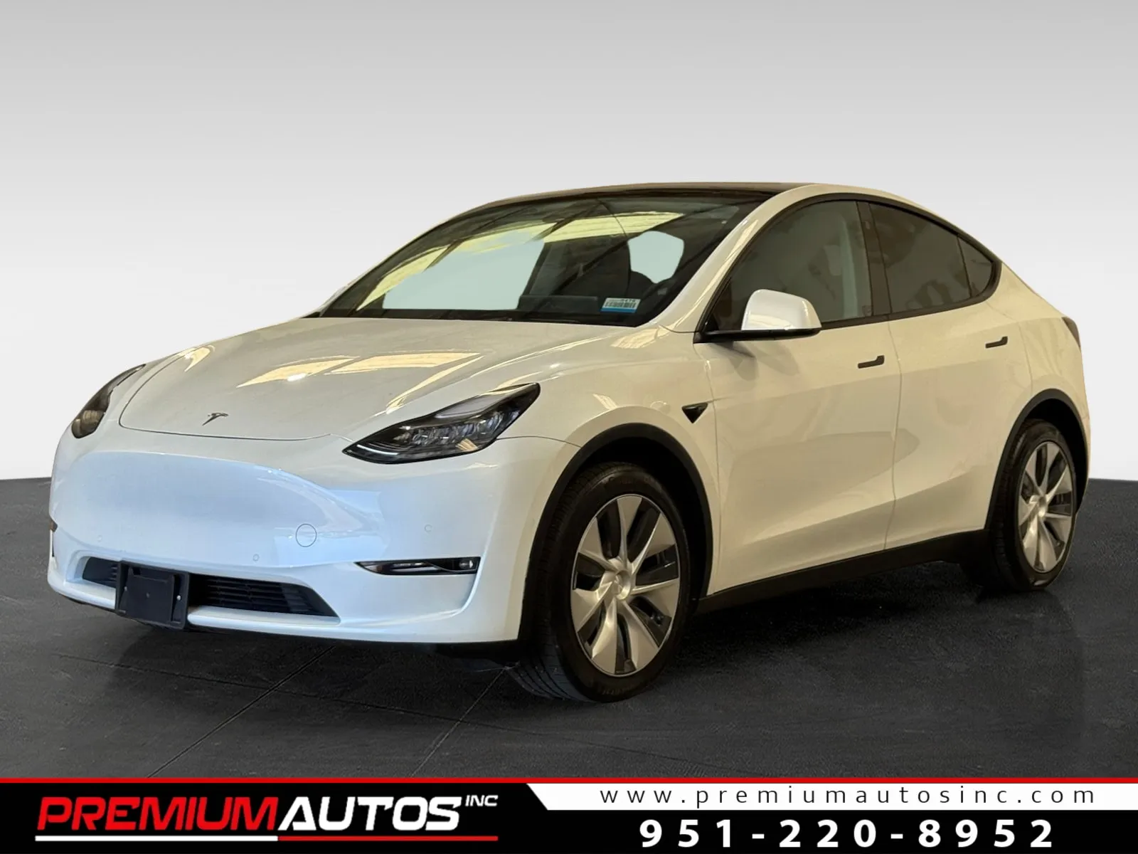 White 2021 Tesla Model Y Long Range for sale in Norco, CA