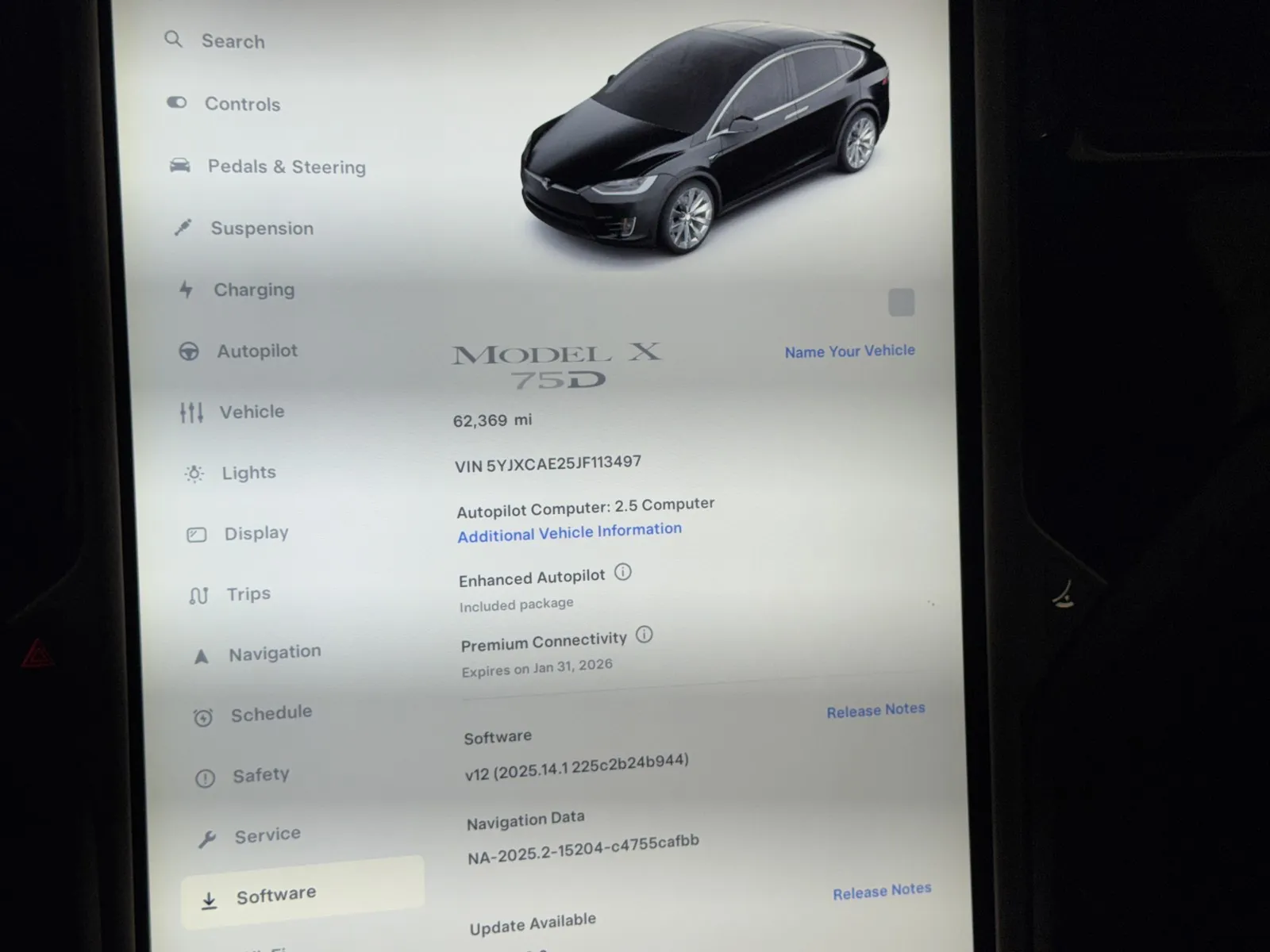 Another view of 2018 Tesla Model X 75D for sale in Norco, CA at Premium Autos - Norco