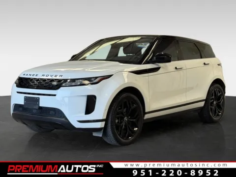White 2020 Land Rover Range Rover Evoque SE for sale in Norco, CA