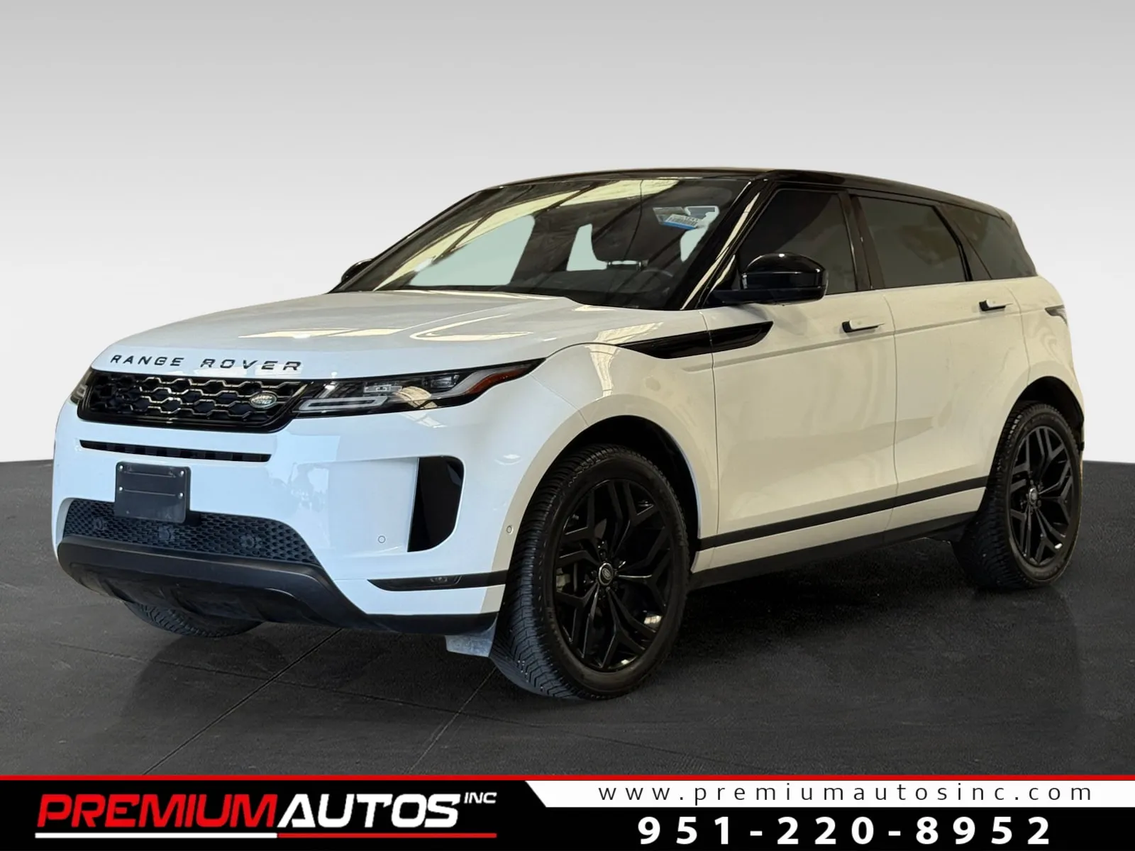 White 2020 Land Rover Range Rover Evoque SE for sale in Norco, CA