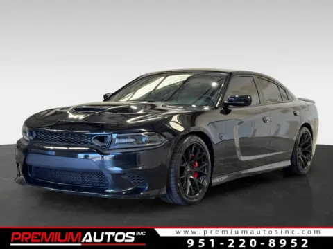 Black 2015 Dodge Charger SRT Hellcat for sale in Norco, CA