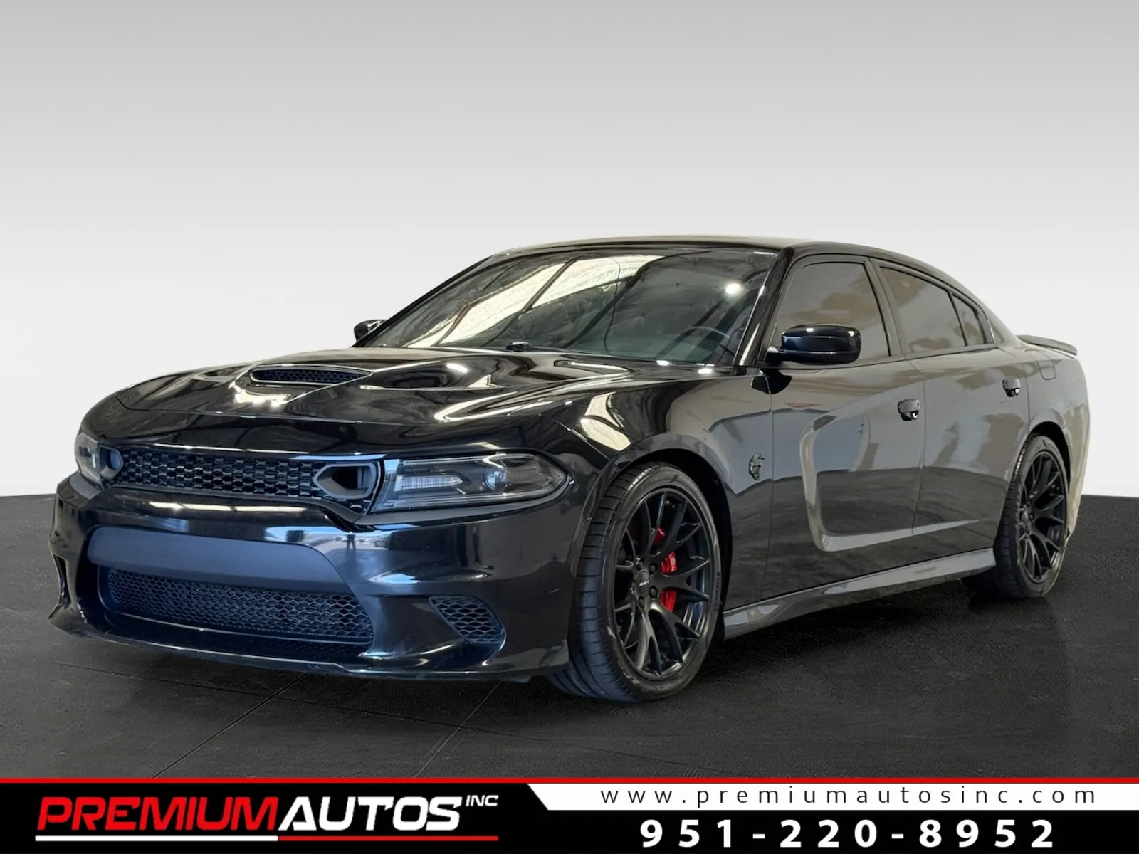 Black 2015 Dodge Charger SRT Hellcat for sale in Norco, CA
