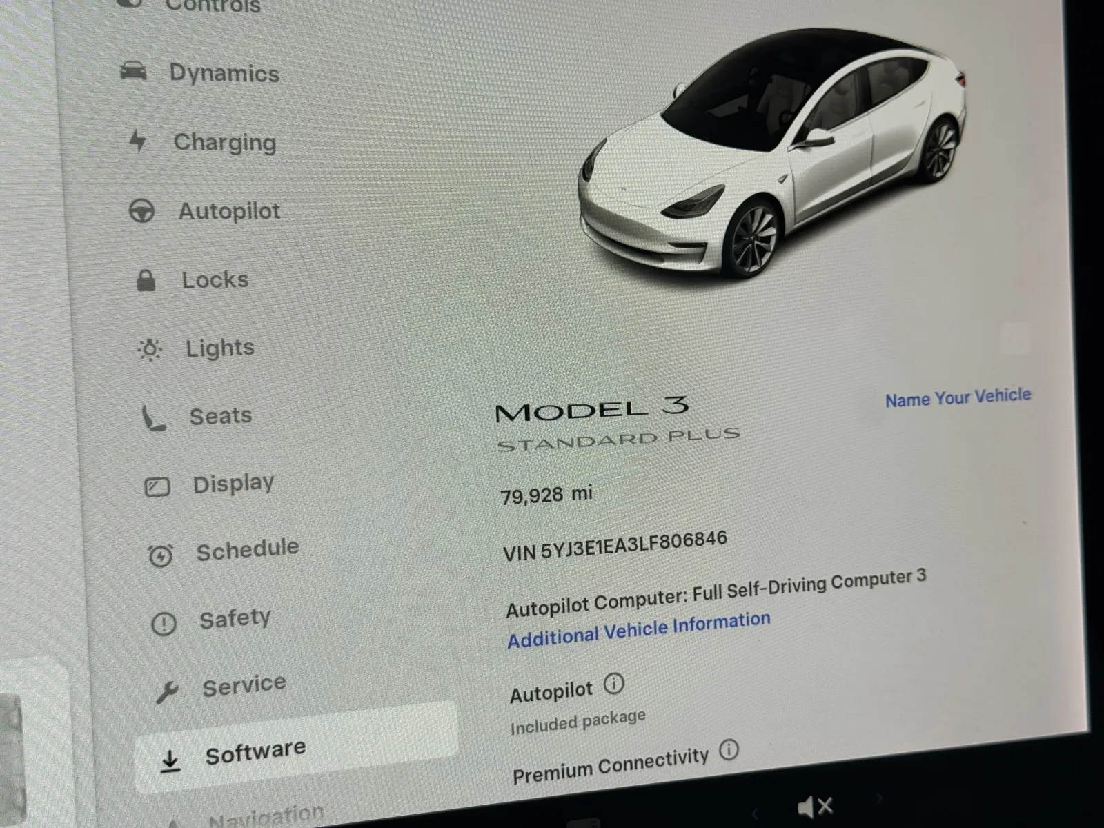 Photos of 2020 Tesla Model 3 Standard Range PLus for sale in Norco, CA at Premium Autos - Norco