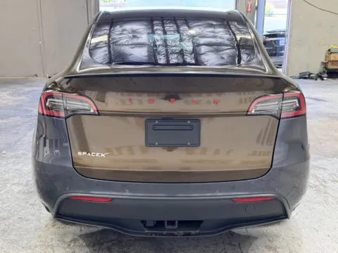 Another view of 2022 Tesla Model Y Long Range **Custom Wrap** for sale in Norco, CA at Premium Autos - Norco