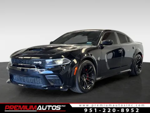 Black 2022 Dodge Charger SRT Hellcat Widebody for sale in Norco, CA