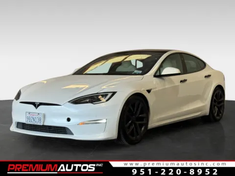 White 2022 Tesla Model S for sale in Norco, CA