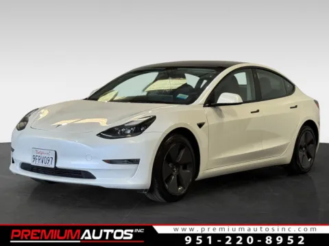 White 2023 Tesla Model 3 for sale in Norco, CA
