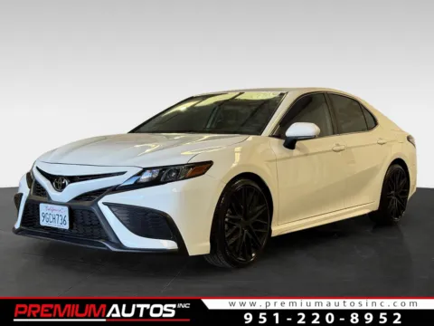 White 2023 Toyota Camry SE for sale in Norco, CA