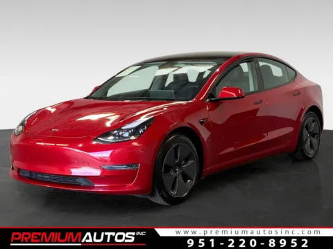 Red 2023 Tesla Model 3 for sale in Norco, CA