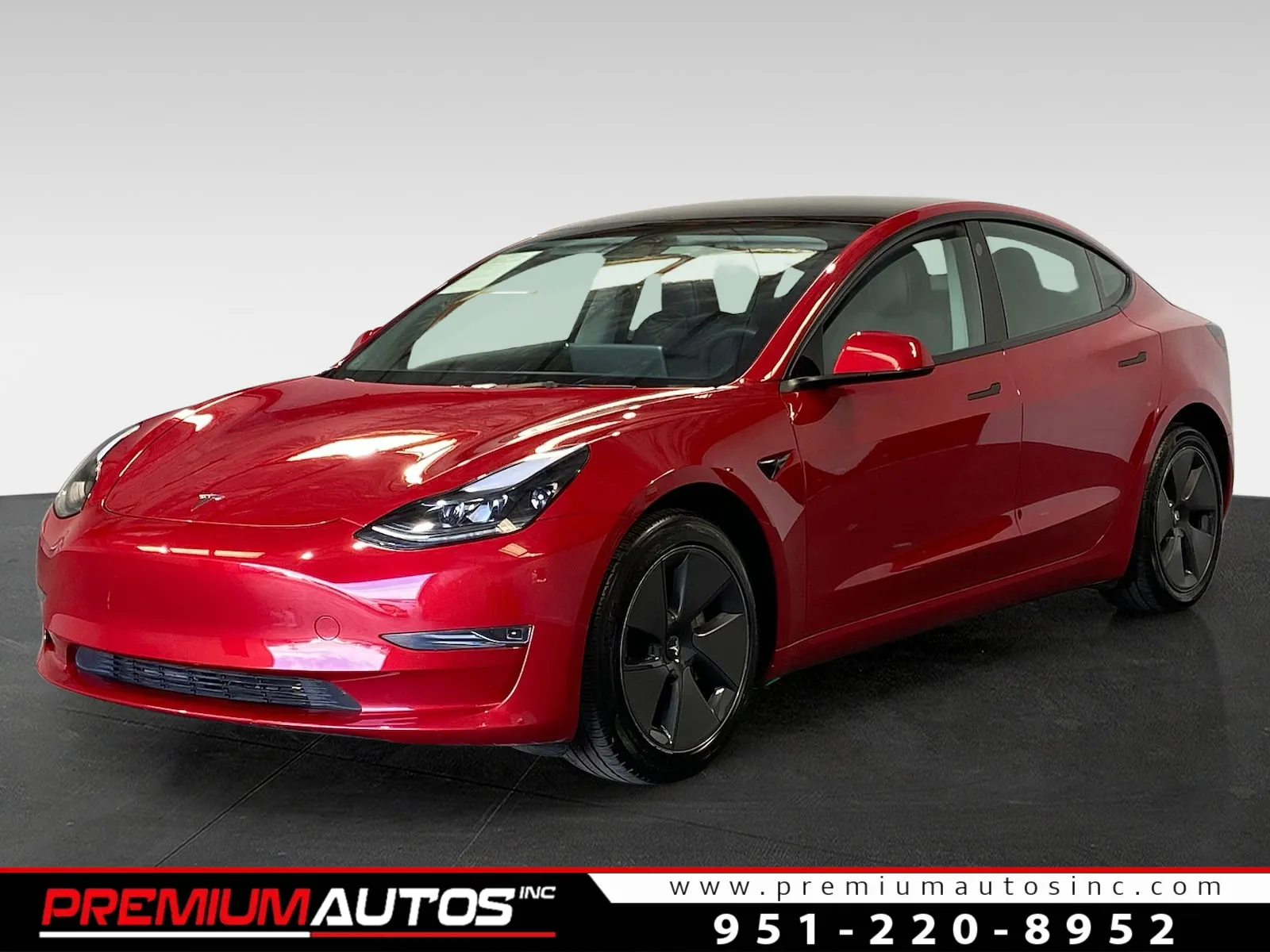 Red 2023 Tesla Model 3 for sale in Norco, CA