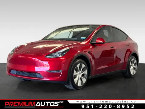 Red 2024 Tesla Model Y Long Range for sale in Norco, CA