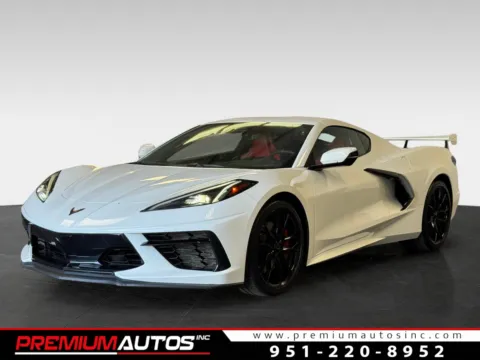 White 2024 Chevrolet Corvette Stingray 1LT Z51 PERFORMANCE PACKAGE for sale in Norco, CA