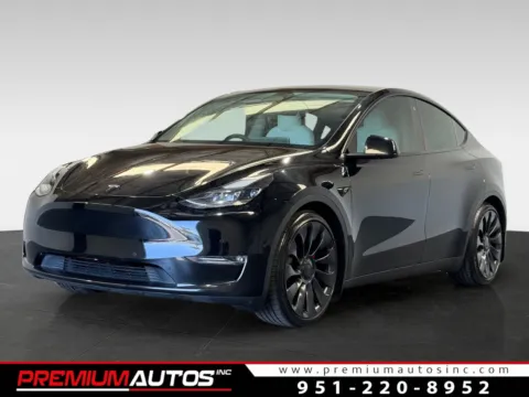 Black 2022 Tesla Model Y Performance for sale in Norco, CA