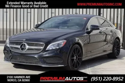 Black 2017 Mercedes-Benz CLS 550 for sale in Norco, CA