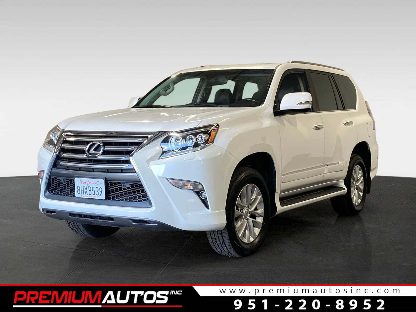 White 2019 Lexus GX 460 for sale in Norco, CA