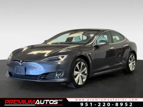 Gray 2021 Tesla Model S Long Range Plus for sale in Norco, CA