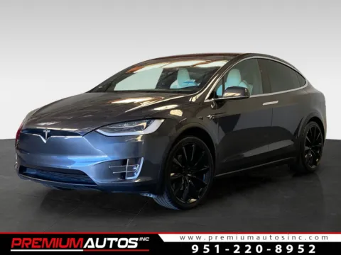 Gray 2019 Tesla Model X for sale in Norco, CA