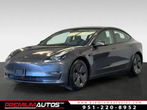 Gray 2022 Tesla Model 3 Long Range for sale in Norco, CA
