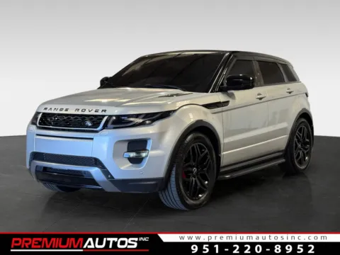 Silver 2012 Land Rover Range Rover Evoque Dynamic for sale in Norco, CA