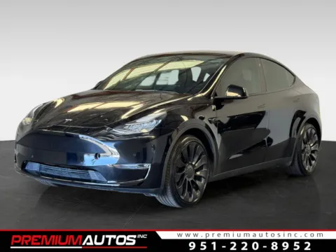 Black 2021 Tesla Model Y Long Range for sale in Norco, CA
