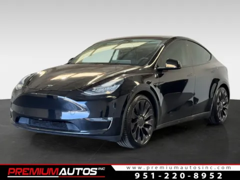 Black 2020 Tesla Model Y for sale in Norco, CA