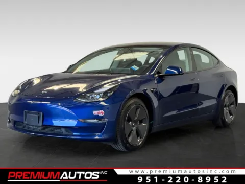 Blue 2023 Tesla Model 3 for sale in Norco, CA