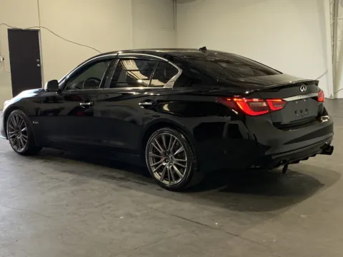 Photos of 2018 INFINITI Q50 Red Sport 400 for sale in Norco, CA at Premium Autos - Norco