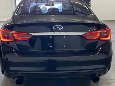 Another view of 2018 INFINITI Q50 Red Sport 400 for sale in Norco, CA at Premium Autos - Norco