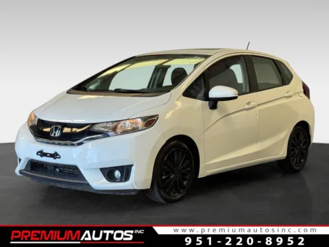 White 2016 Honda Fit EX for sale in Norco, CA