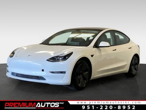 White 2022 Tesla Model 3 for sale in Norco, CA