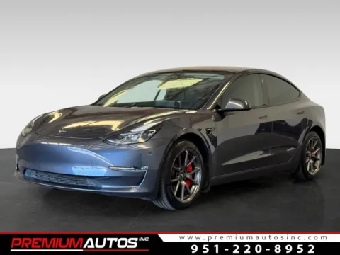 Gray 2022 Tesla Model 3 Long Range for sale in Norco, CA