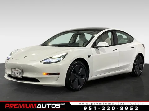 White 2022 Tesla Model 3 for sale in Norco, CA