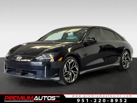 Black 2023 Hyundai IONIQ 6 SEL for sale in Norco, CA