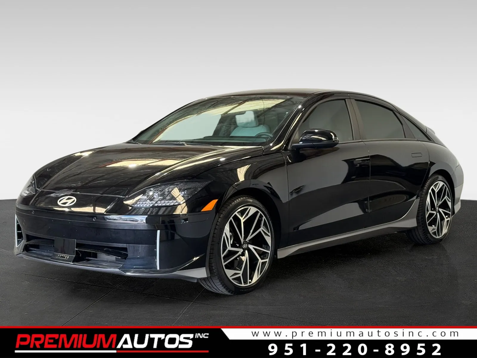 Black 2023 Hyundai IONIQ 6 SEL for sale in Norco, CA