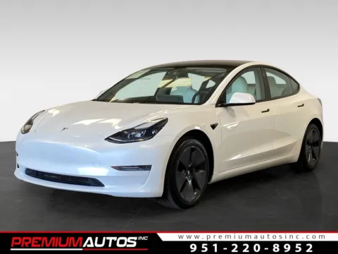 White 2023 Tesla Model 3 for sale in Norco, CA
