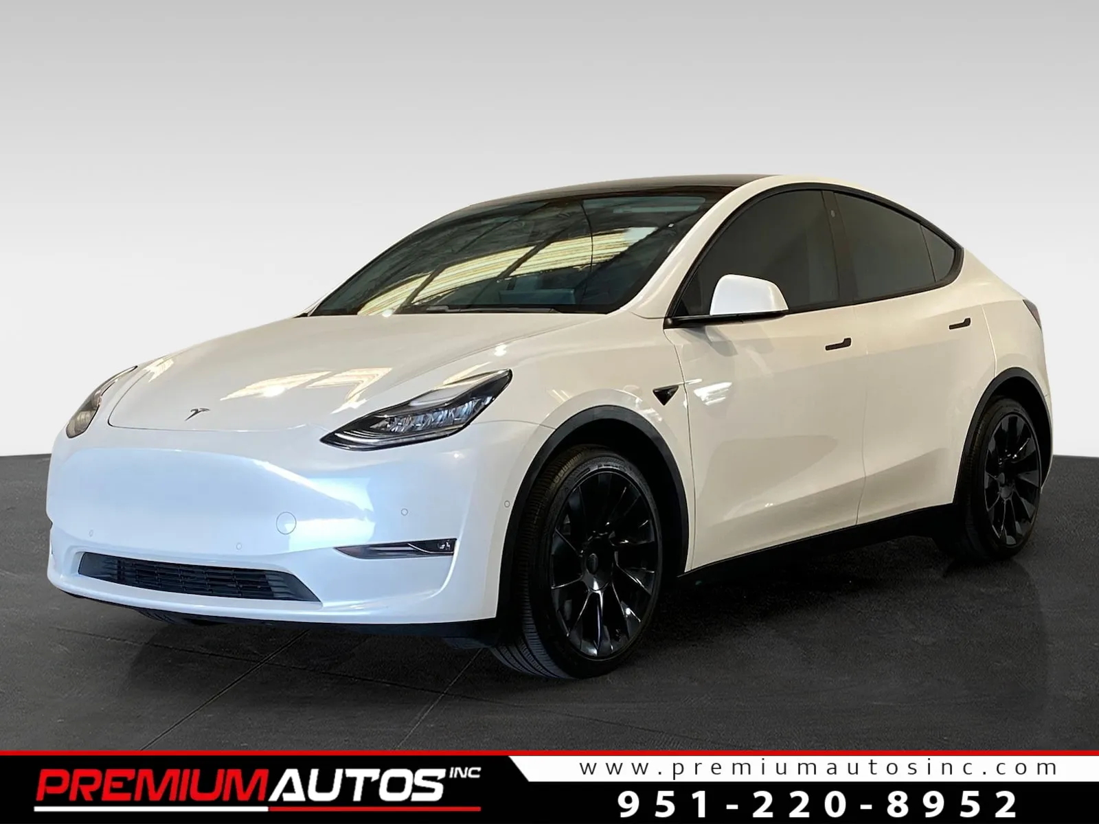 White 2020 Tesla Model Y Long Range for sale in Norco, CA