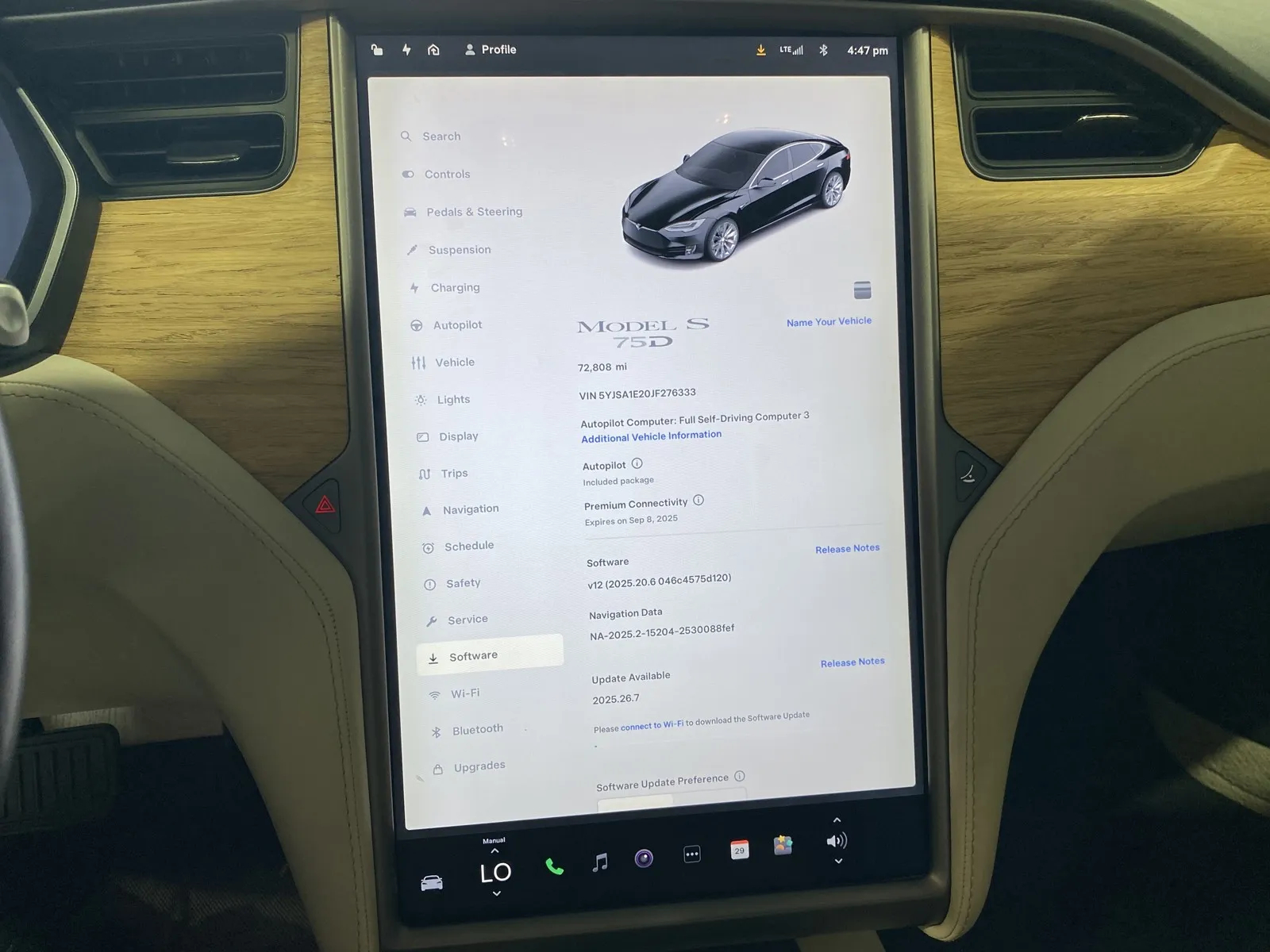 Photos of 2018 Tesla Model S 75D for sale in Norco, CA at Premium Autos - Norco