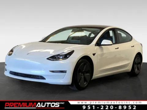 White 2023 Tesla Model 3 for sale in Norco, CA