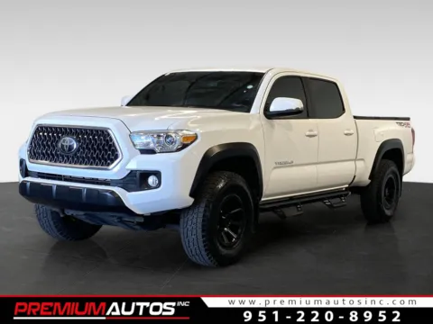 White 2018 Toyota Tacoma TRD OFF ROAD 4X4 for sale in Norco, CA