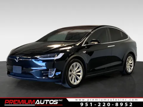 Black 2016 Tesla Model X 75D for sale in Norco, CA