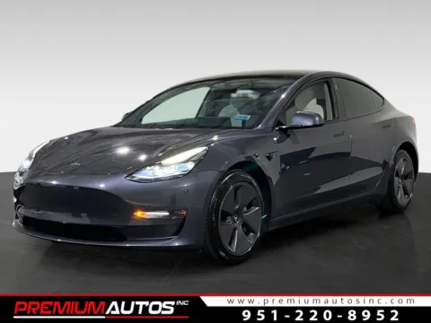 Gray 2022 Tesla Model 3 Long Range for sale in Norco, CA