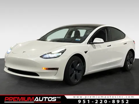 White 2023 Tesla Model 3 for sale in Norco, CA