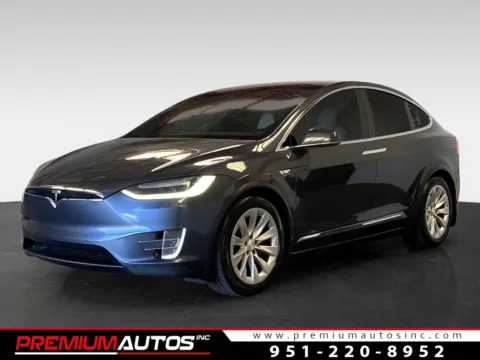 Gray 2016 Tesla Model X 75D for sale in Norco, CA