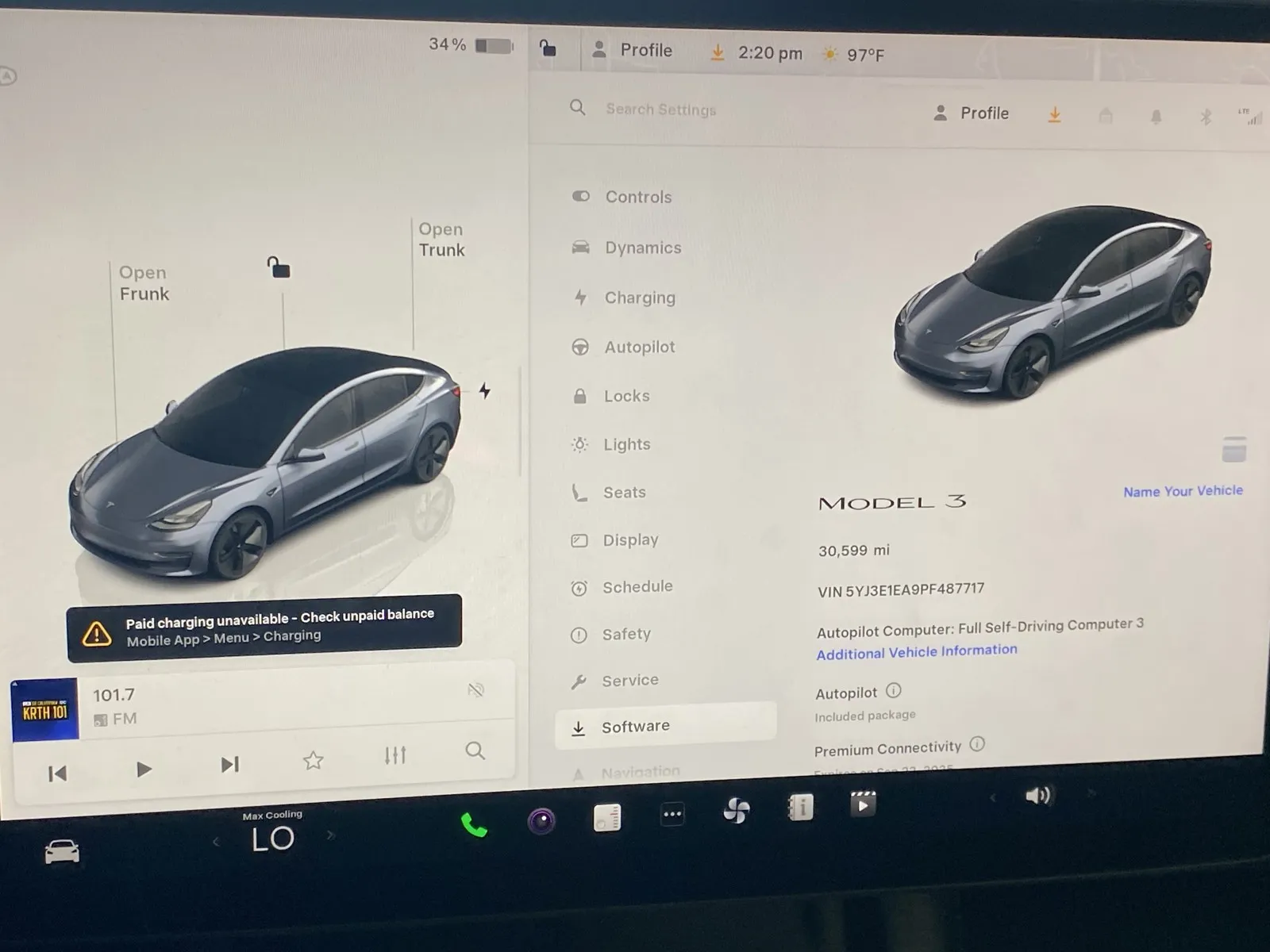 Another view of 2023 Tesla Model 3 for sale in Norco, CA at Premium Autos - Norco