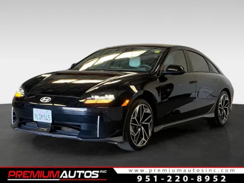 Black 2023 Hyundai IONIQ 6 SEL for sale in Norco, CA