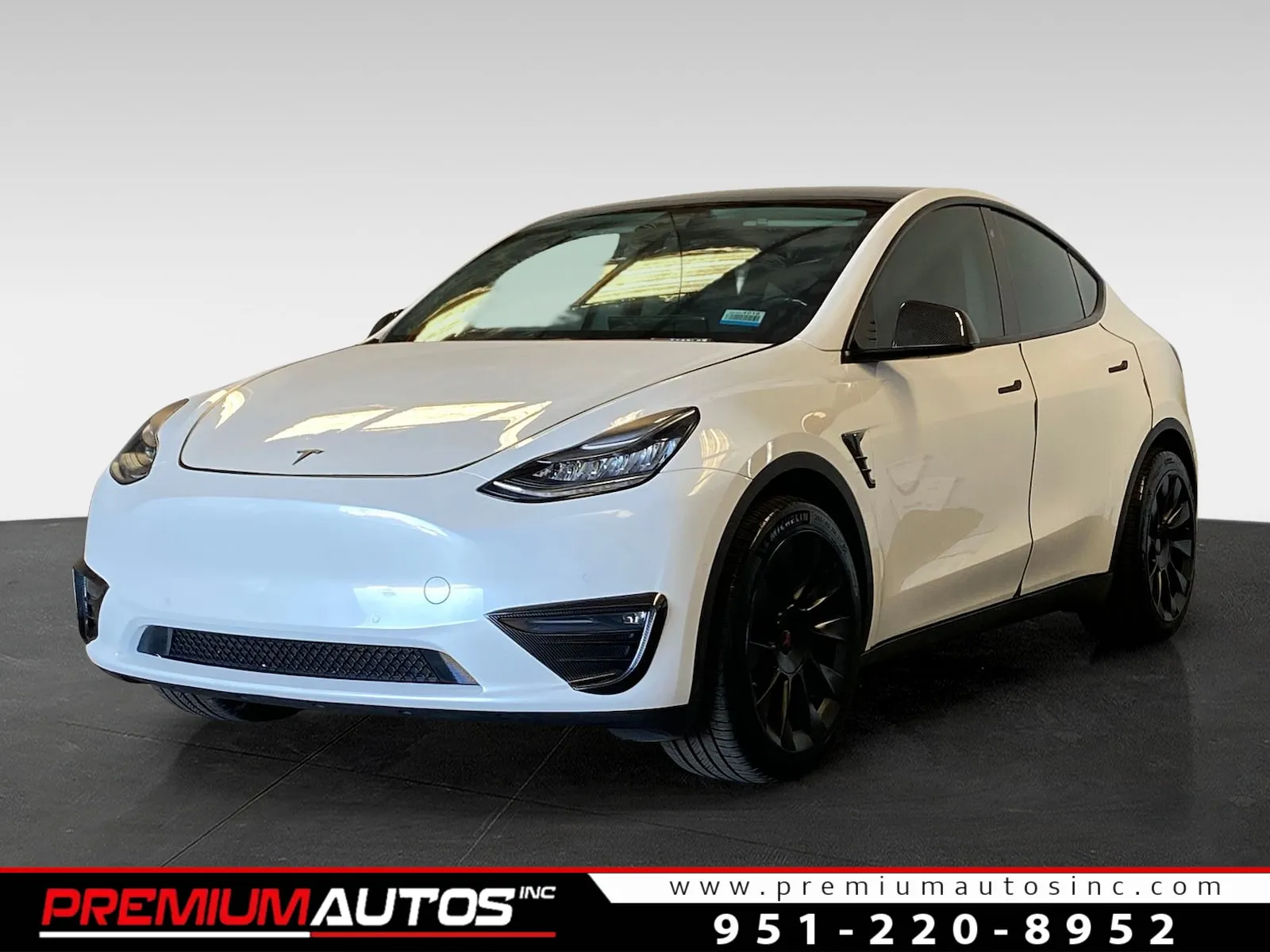 White 2020 Tesla Model Y Long Range for sale in Norco, CA