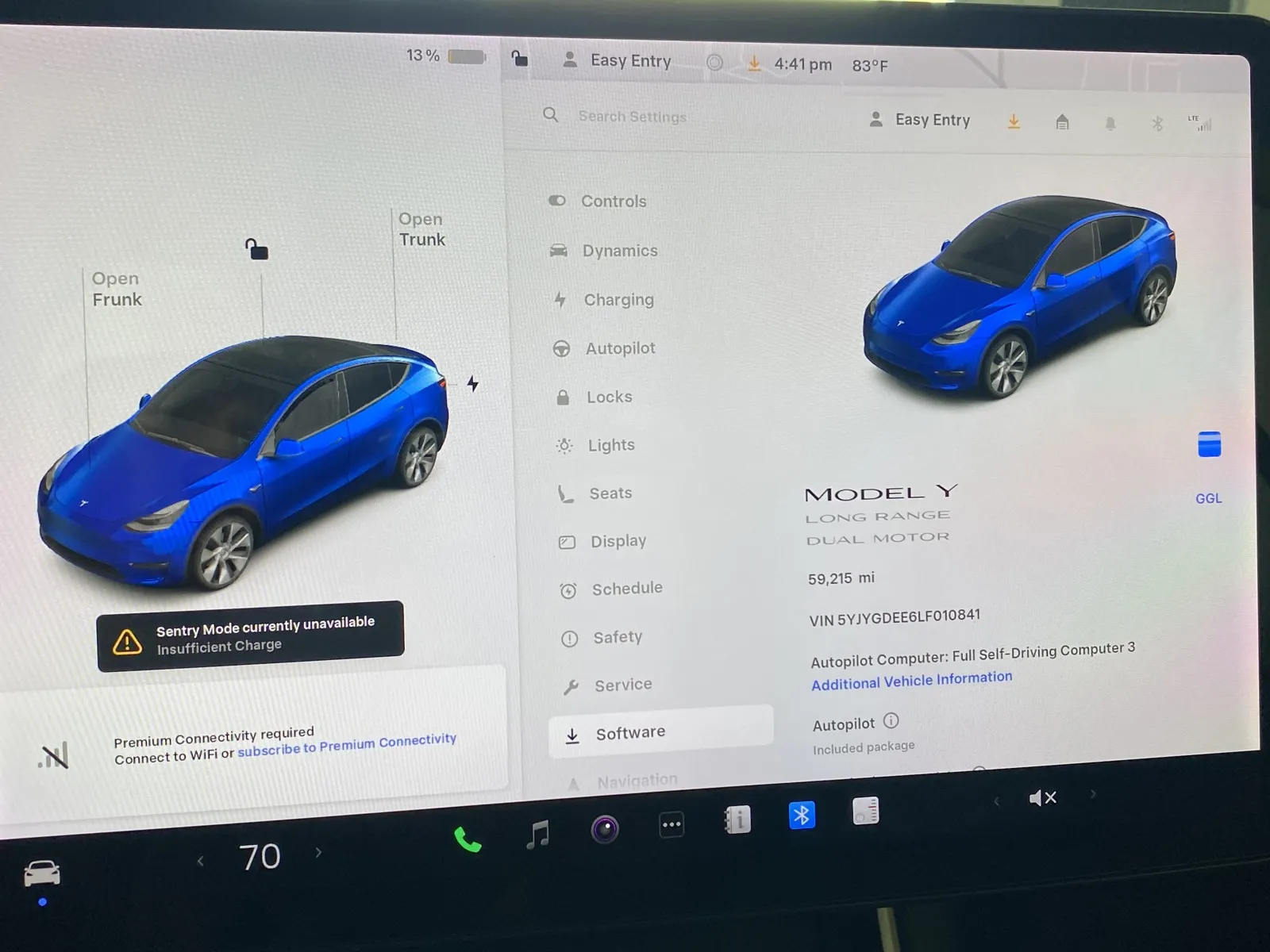 Photos of 2020 Tesla Model Y Long Range for sale in Norco, CA at Premium Autos - Norco